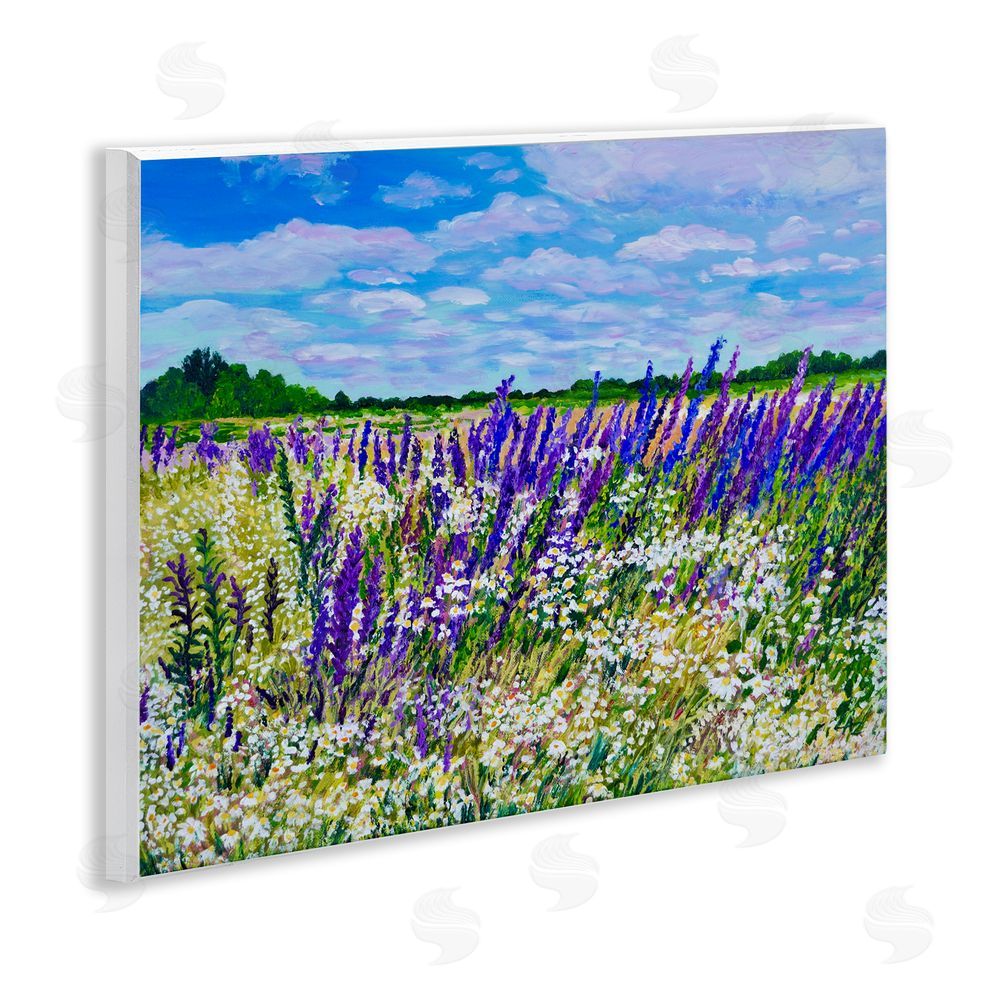 Lee Ann Zirbes Summer's Bounty Meadow Wall Plaque Art Print