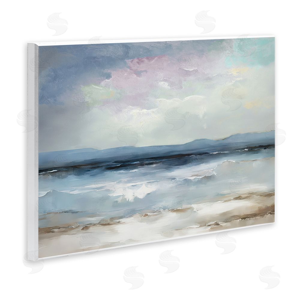 Annabelle Hall Calm Sea Of Sighs Wooden Wall Plaque Art Print
