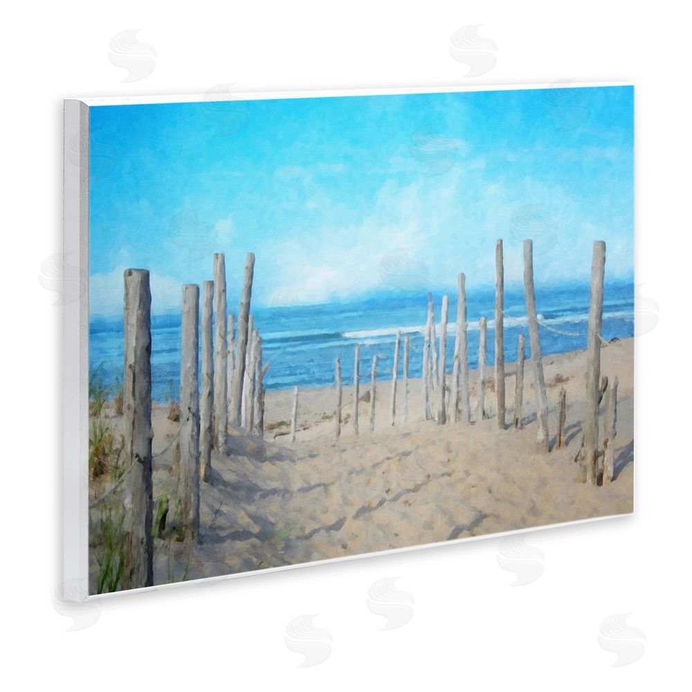 Grotto Studios National Seashore Vista Wall Plaque Art Print