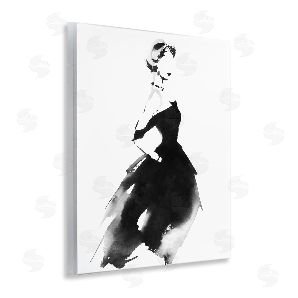 Svetlana Aleynikova Shadow Waltz Silhouette Wooden Wall Plaque Art Print