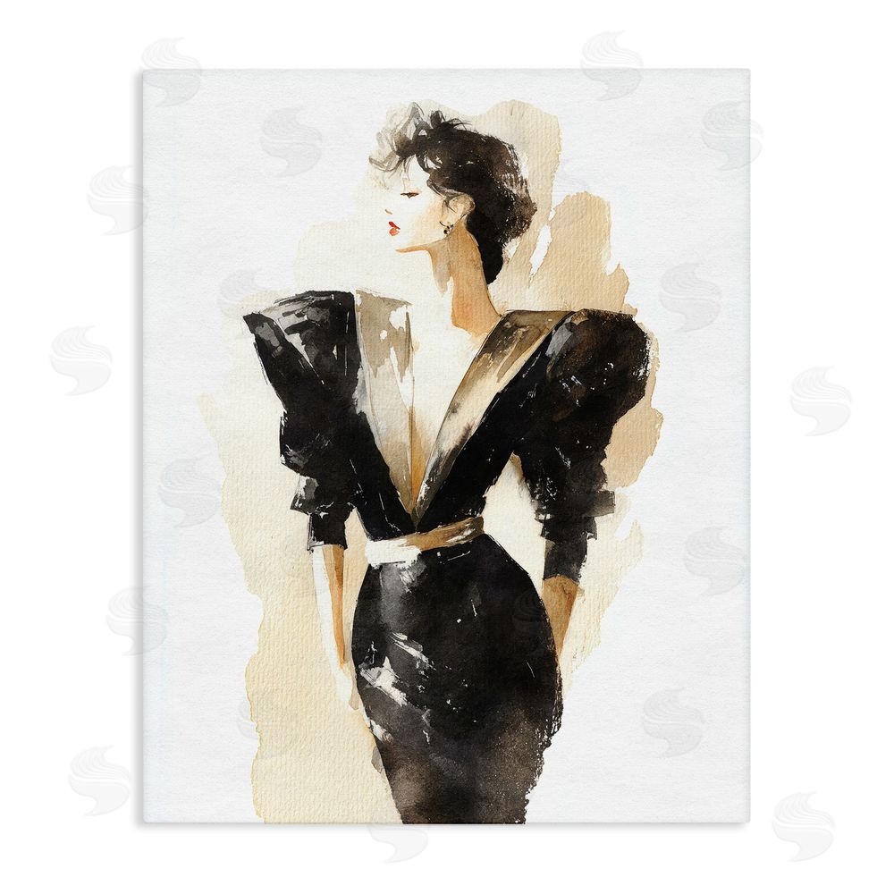 Svetlana Aleynikova Timeless Velvet Attitude Stretched Canvas Wall Art Print