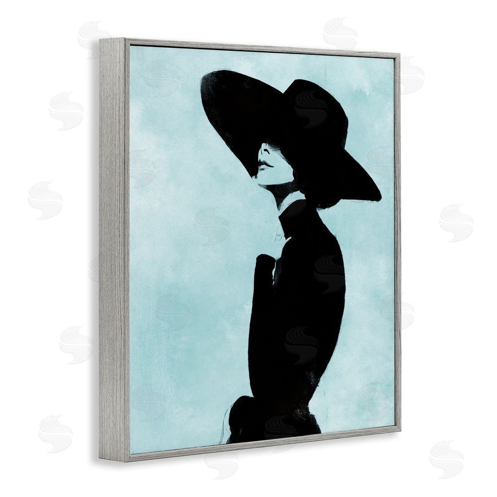 Svetlana Aleynikova Eclipse In Black Gray Framed Giclee Wall Art Print