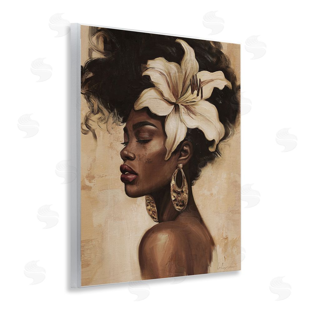 Svetlana Aleynikova Nocturne In Ivory Wooden Wall Plaque Art Print