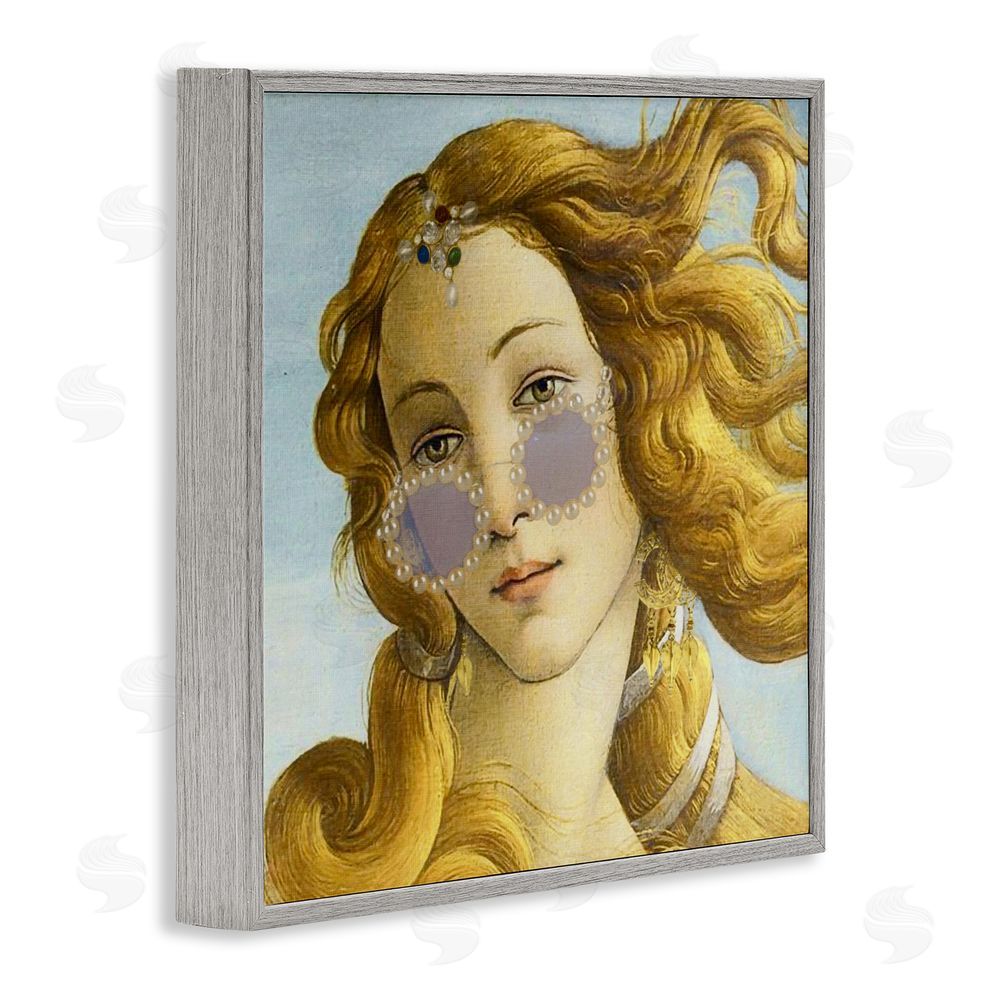 Grotto Studios Modern Day Venus Shades Gray Framed Giclee Wall Art Print