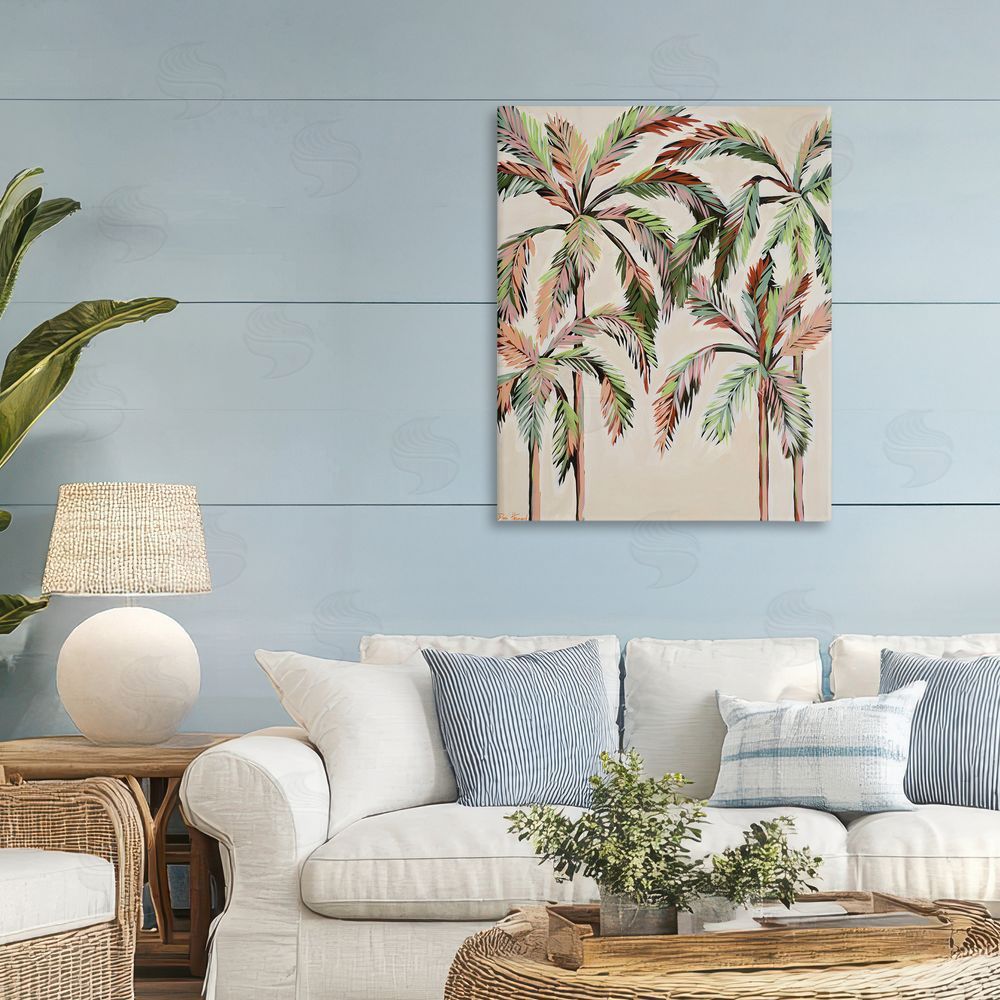 Dani Heyward Blushing Palm Tree Canopy