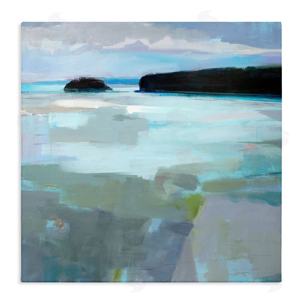 Kathleen Robbins Freeport Maine Abstraction Stretched Canvas Wall Art Print