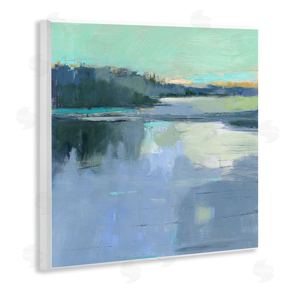 Kathleen Robbins Brave Boat Harbor Wooden Wall Plaque Art Print