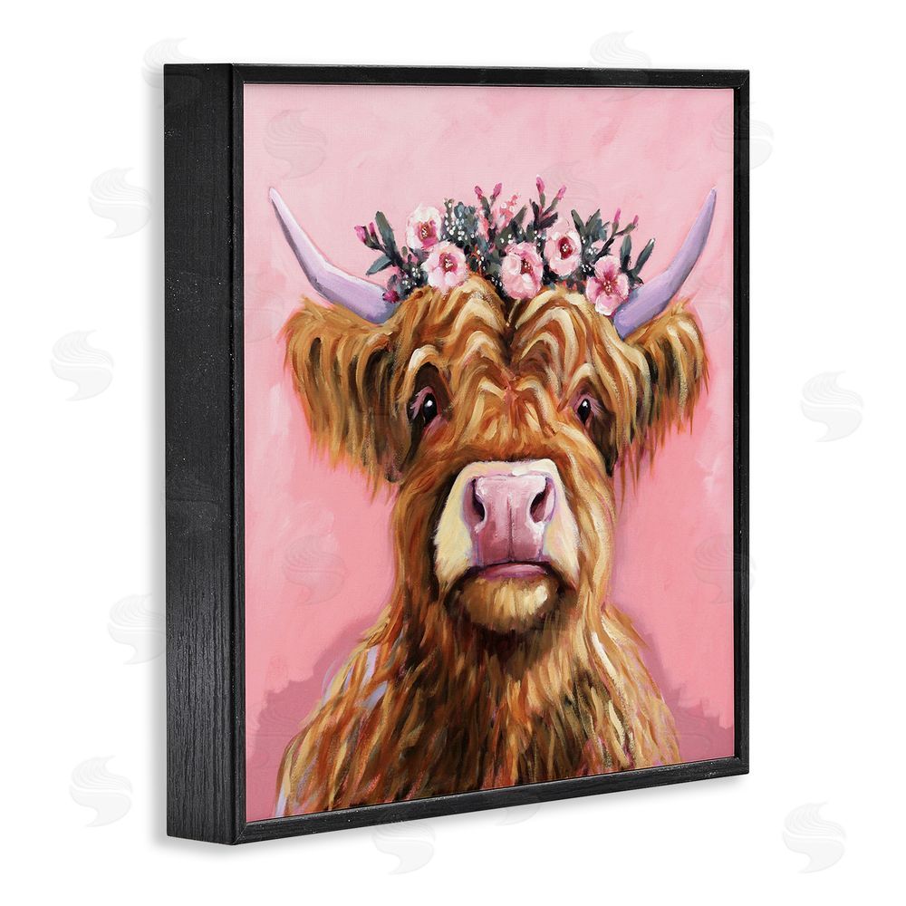 Lucia Stewart Grace Of The Glen Black Framed Giclee Wall Art Print
