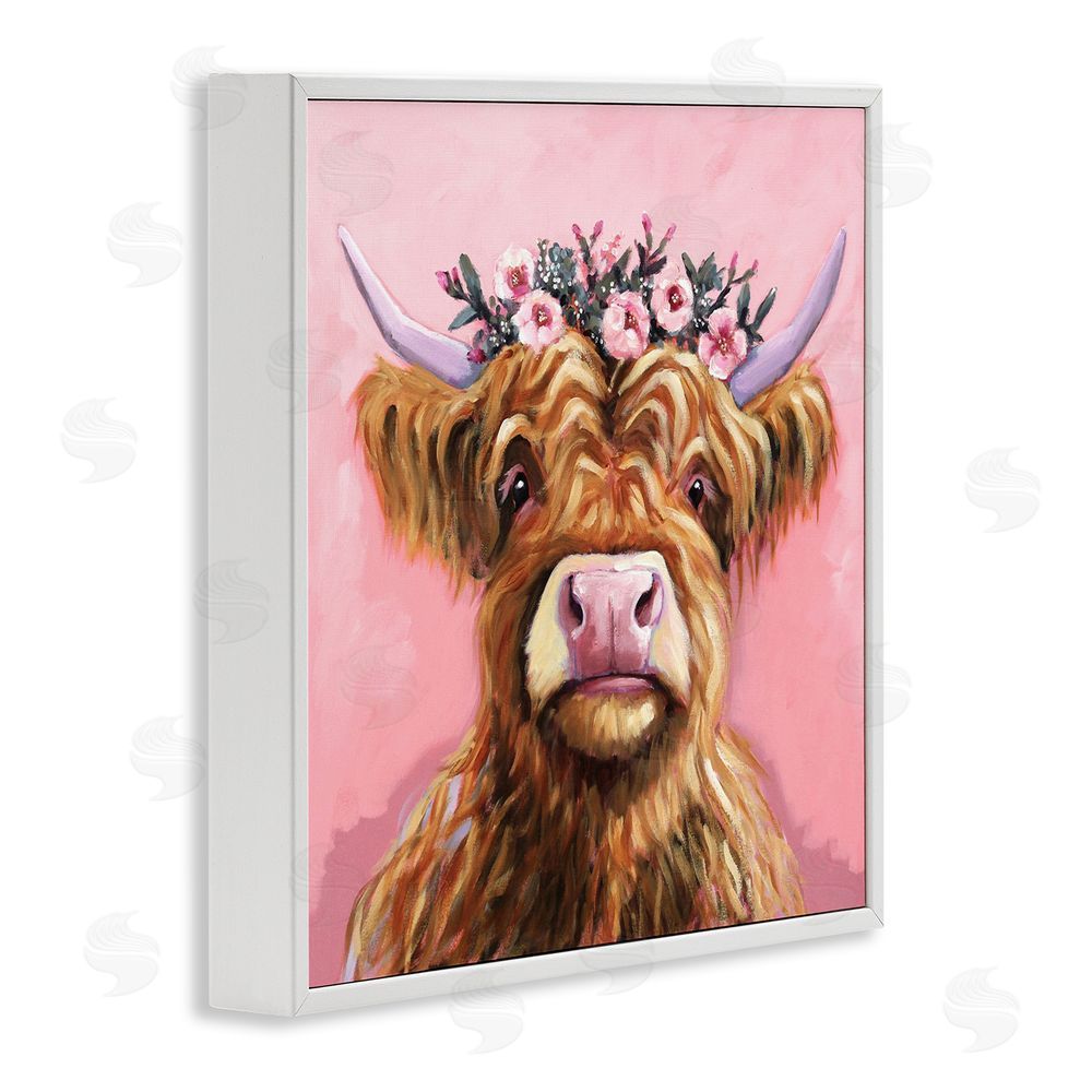 Lucia Stewart Grace Of The Glen White Framed Giclee Wall Art Print