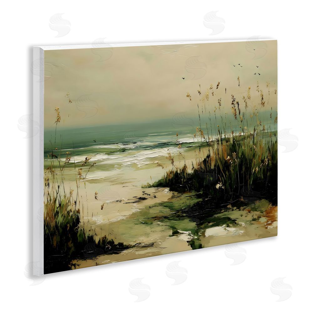 Franklyn Gregory Sea Oats on the Beach Wall Plaque Printed Art