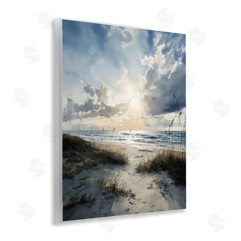 Franklyn Gregory Sunshine On The Beach Wall Plaque Printed Art