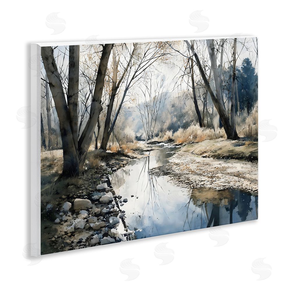 Franklyn Gregory Serene Reflections at Autumn Creek Wall Plaque Printed Art