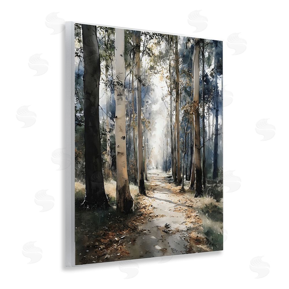 Franklyn Gregory Path in Autumn Light Wall Plaque Home Decor Art Print