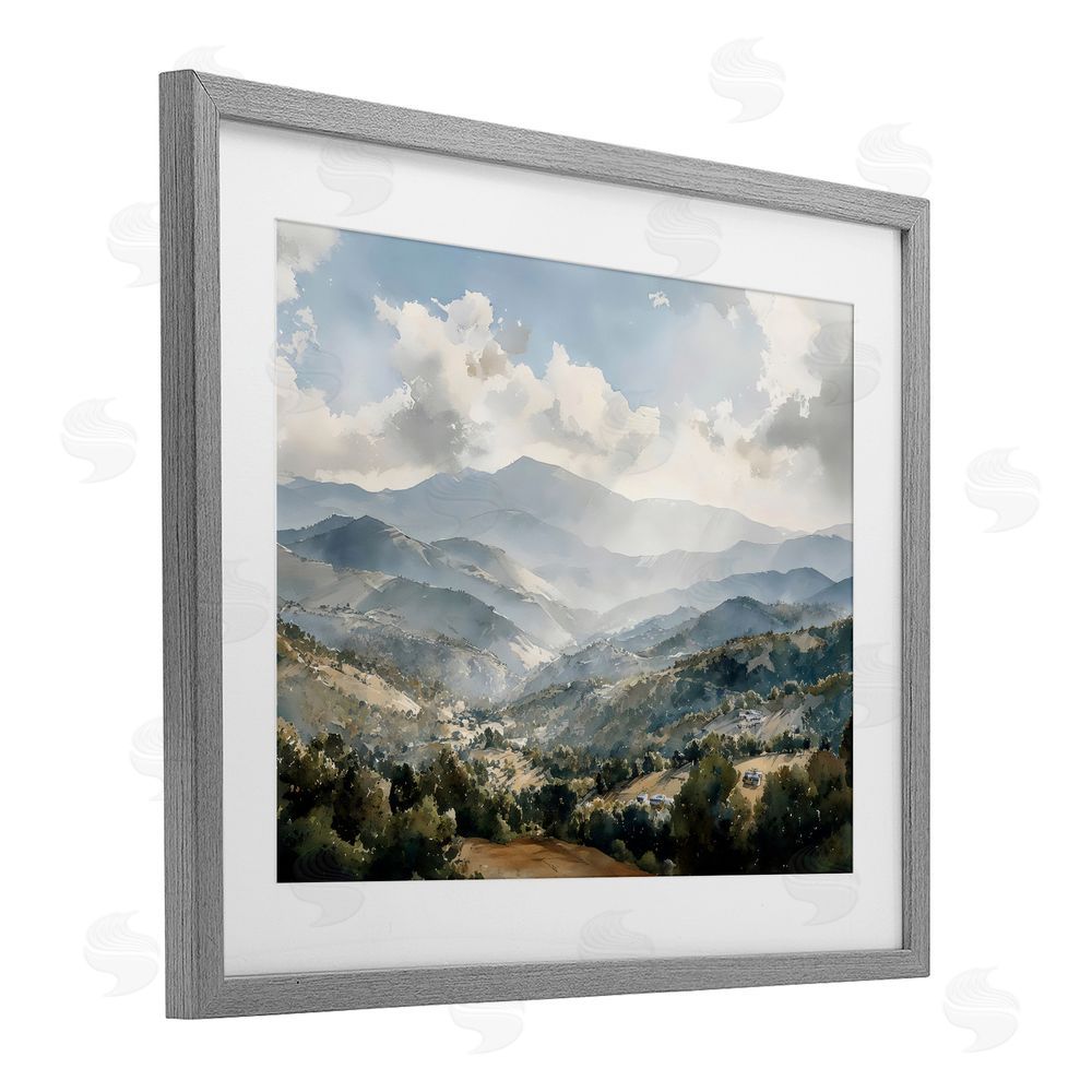 Franklyn Gregory Everything Under The Sun Gray Framed Print Under Glass Wall Art