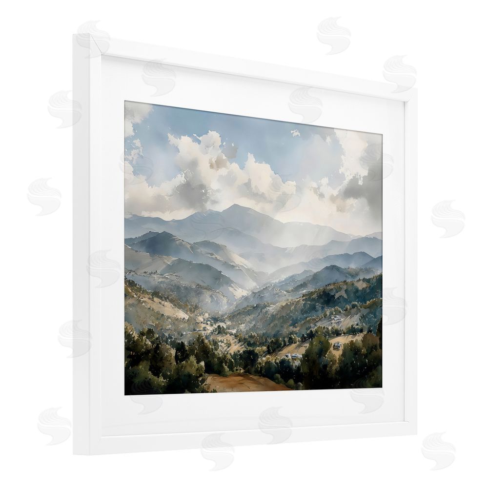 Franklyn Gregory Everything Under The Sun White Framed Print Under Glass Wall Art