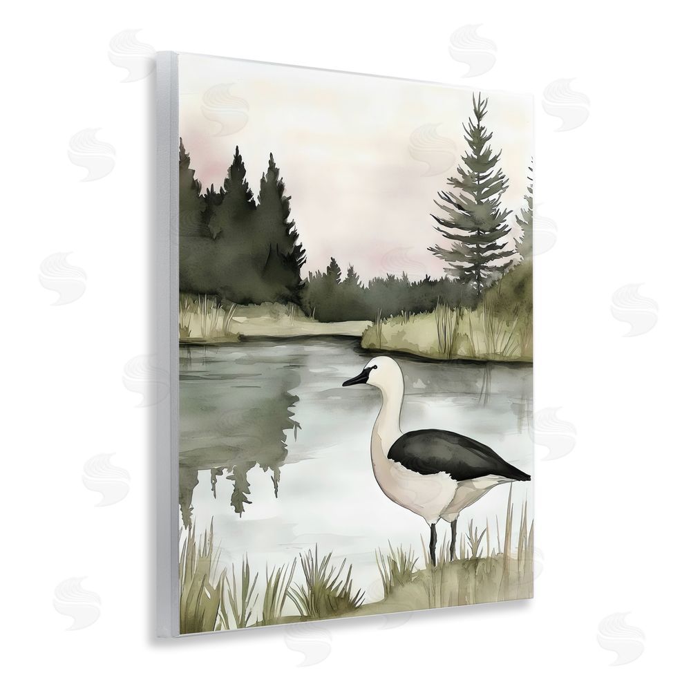 Riley B Springtime Serenity Duck Wall Plaque Printed Art