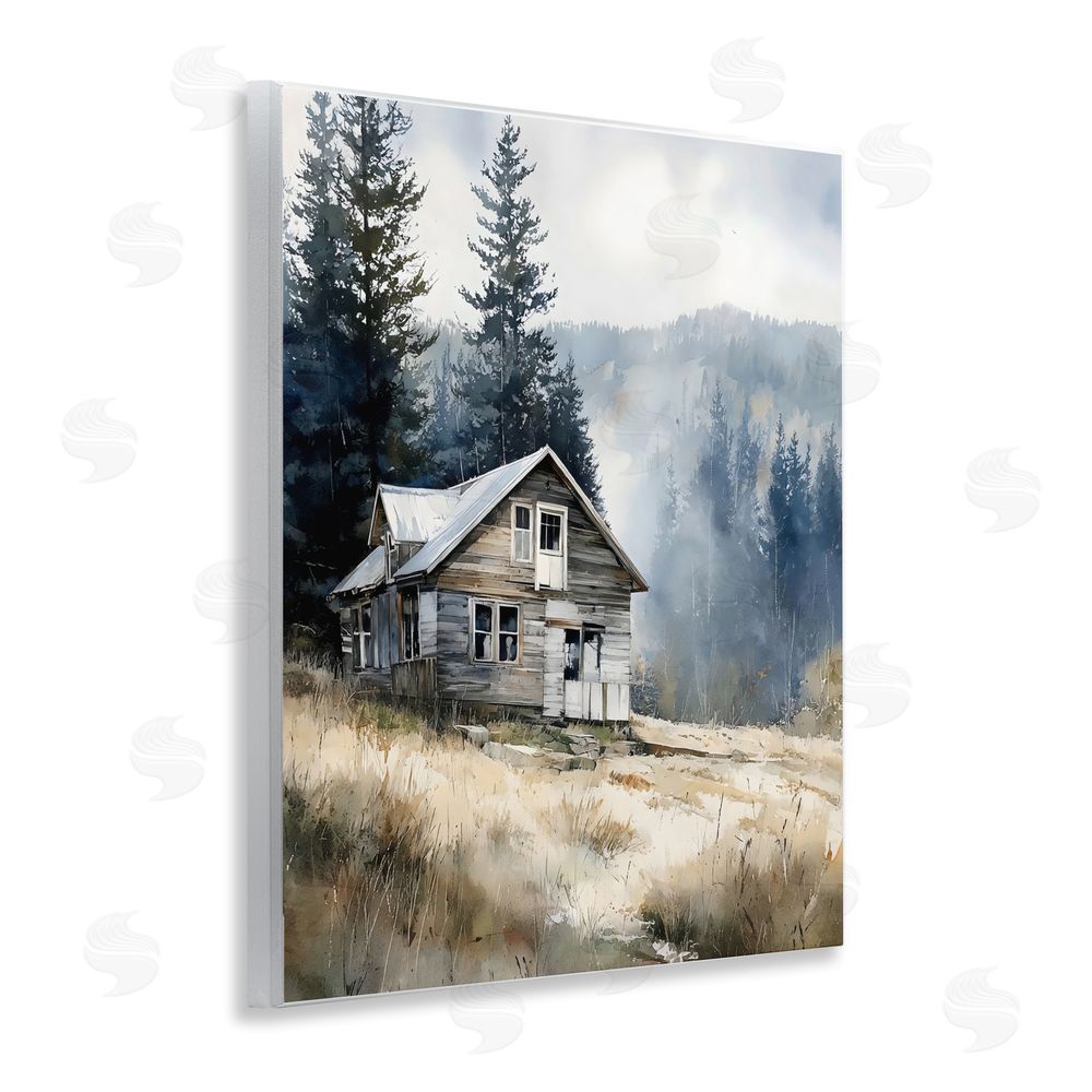 Franklyn Gregory Old Mountain House Wall Plaque Home Decor Art Print