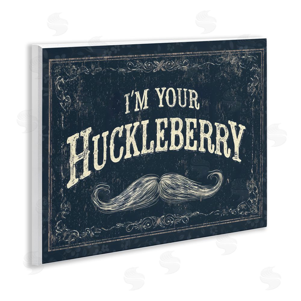 Arlington Prints I'm Your Huckleberry Wall Plaque Home Decor Art Print