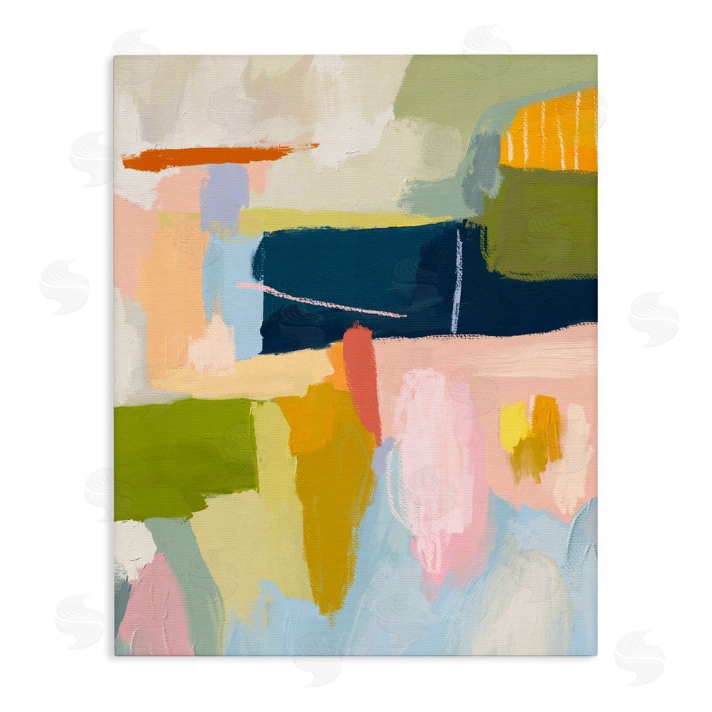 Lisa Nohren Pastel Wonder Smattering Stretched Canvas Wall Art