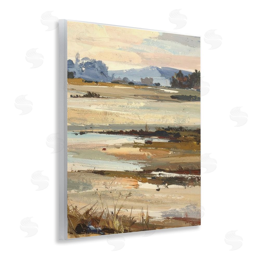Alonza Saunders Distant Horizon Portrayal Wooden Wall Plaque Art Print