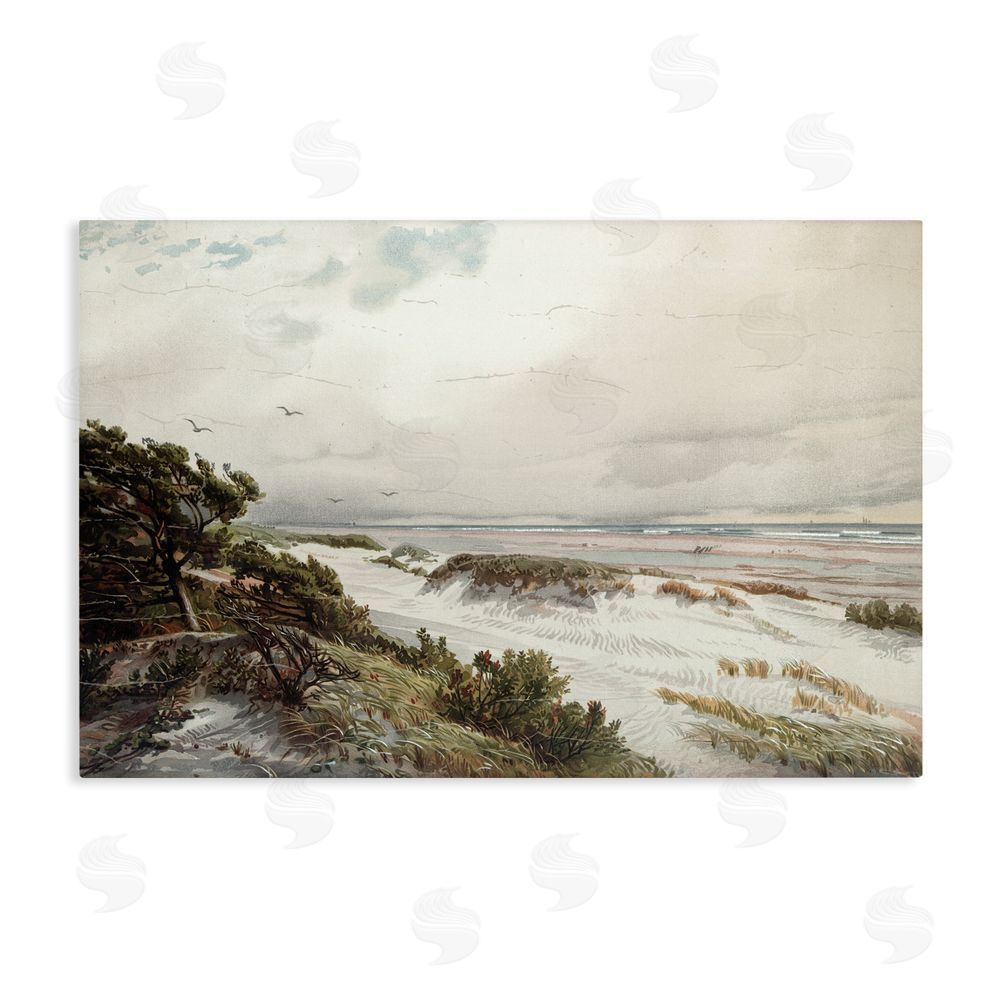 Lula Bijoux & co. Bountiful Success Beach Stretched Canvas Wall Art Print