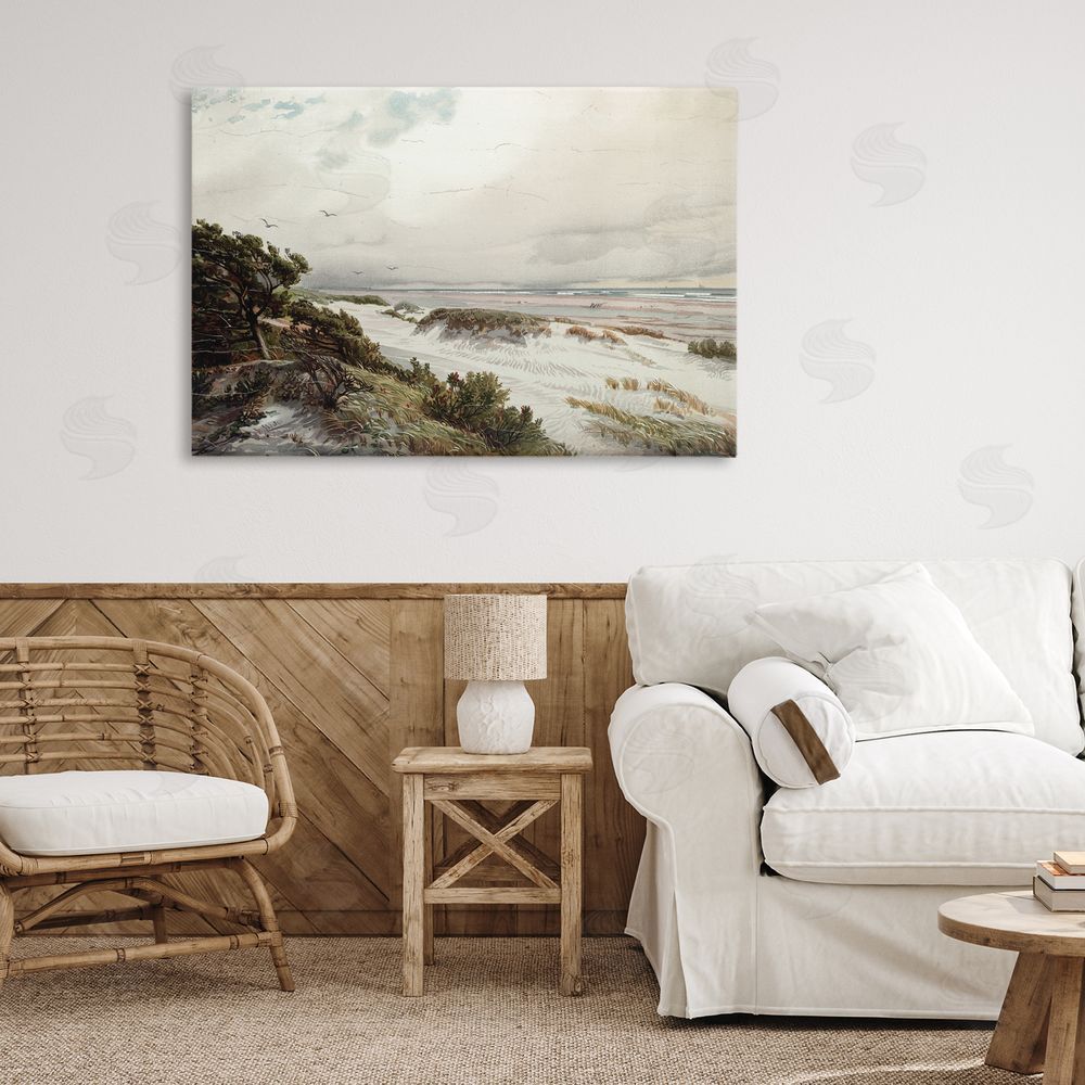 Lula Bijoux & co. Bountiful Success Beach Stretched Canvas Wall Art in Room