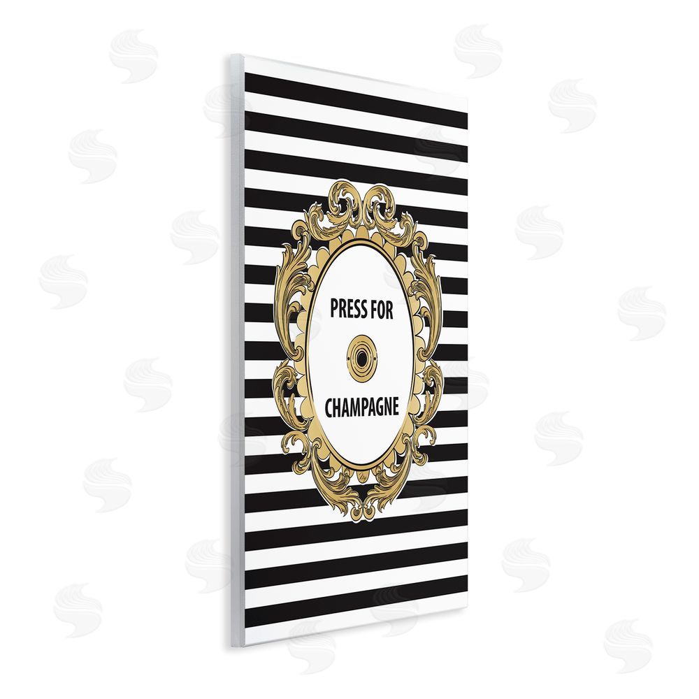 Martina Pavlova Press For Champagne Celebration Wall Plaque Home Decor Art Print