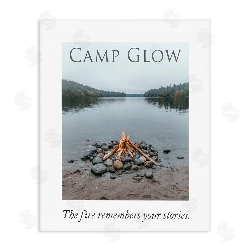 A Barefoot Stylist Fire Remembers Your Stories Stretched Canvas Wall Art
