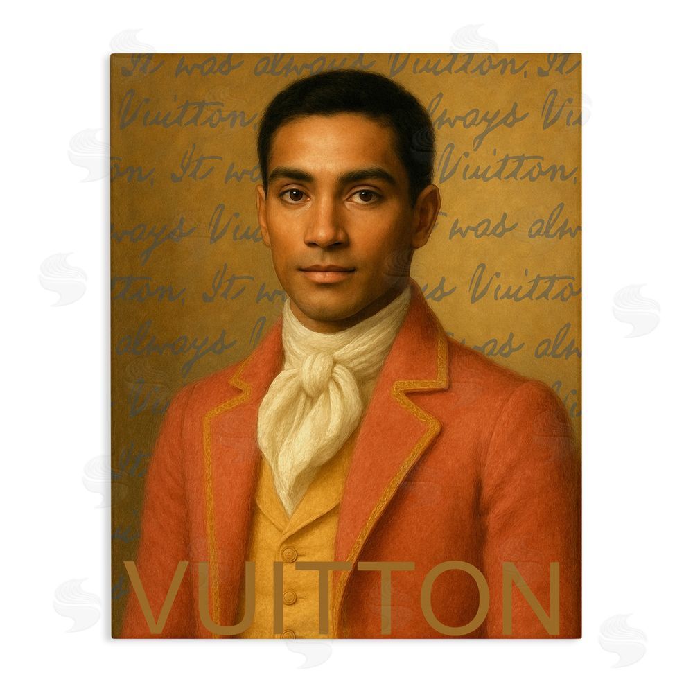 Grotto Studios Vintage Fashion Gent Stretched Canvas Wall Art Print