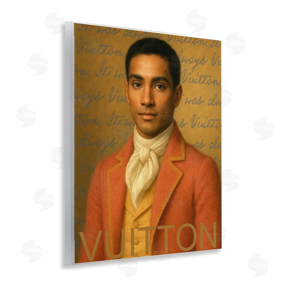 Grotto Studios Vintage Fashion Gent Wall Plaque Art Print