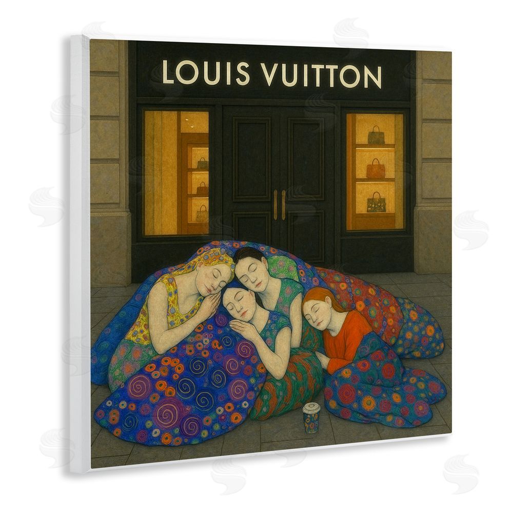 Grotto Studios Iconic Style Fashion Shop Wall Plaque Art Print