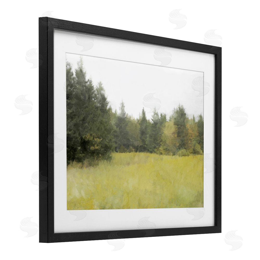 Kim Curinga The Forest's Vast Clearing Black Framed Print Under Glass Wall Art