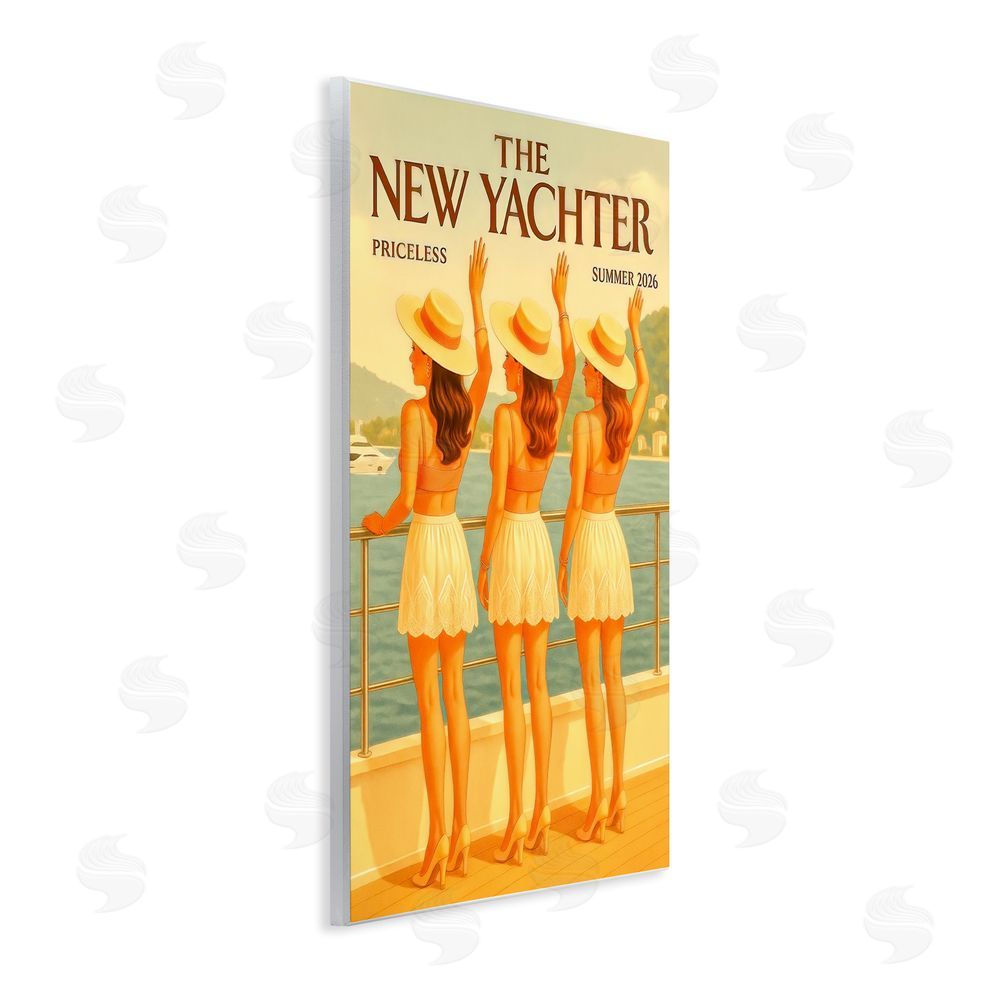Grotto Studios Magazine Parody Fashion Trio Wall Plaque Art Print