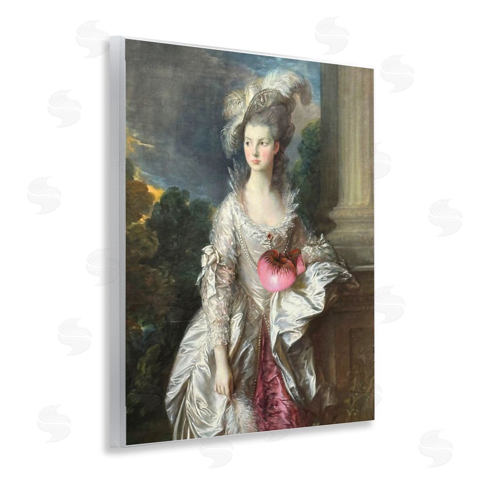 Grotto Studios Historical Lady with Boxing Glove Wall Plaque Art Print