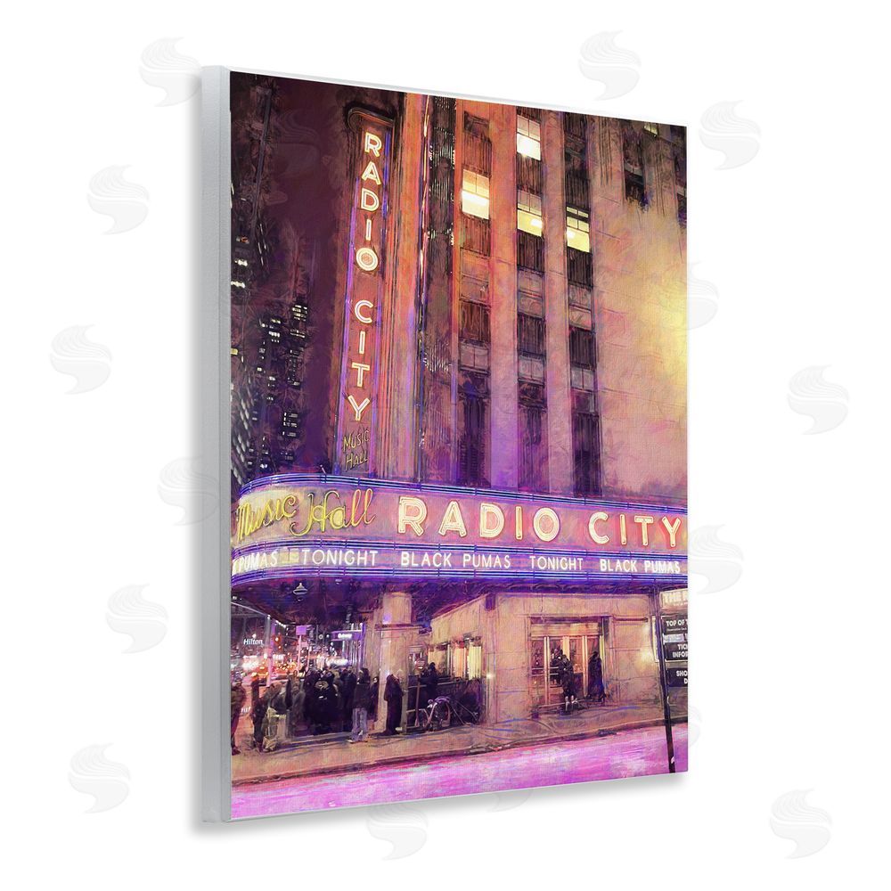 Grotto Studios Radio City Music Hall Wall Plaque Art Print