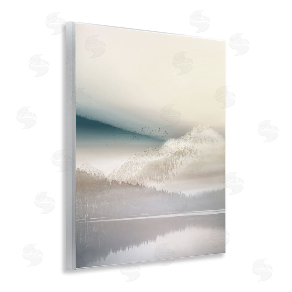 Gemma Bardot Mountainous Vanilla Landscape Wall Plaque Art Print