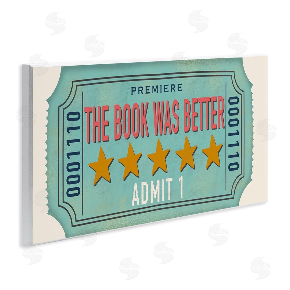 Julia Frost The Book Was Better Wooden Wall Plaque Art Print