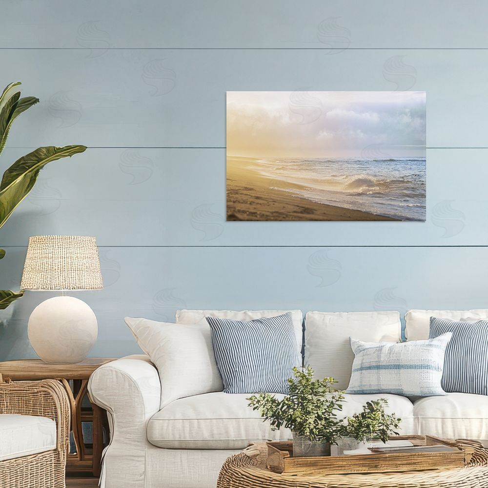 Marcus Prime Gentle Seaside Breeze Stretched Canvas Wall Art in Room