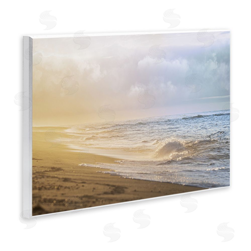 Marcus Prime Gentle Seaside Breeze Wooden Wall Plaque Art Print