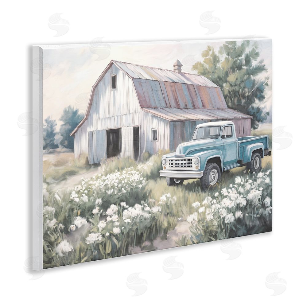 Kim Allen Pastoral Farm Dreams Wooden Wall Plaque Art Print