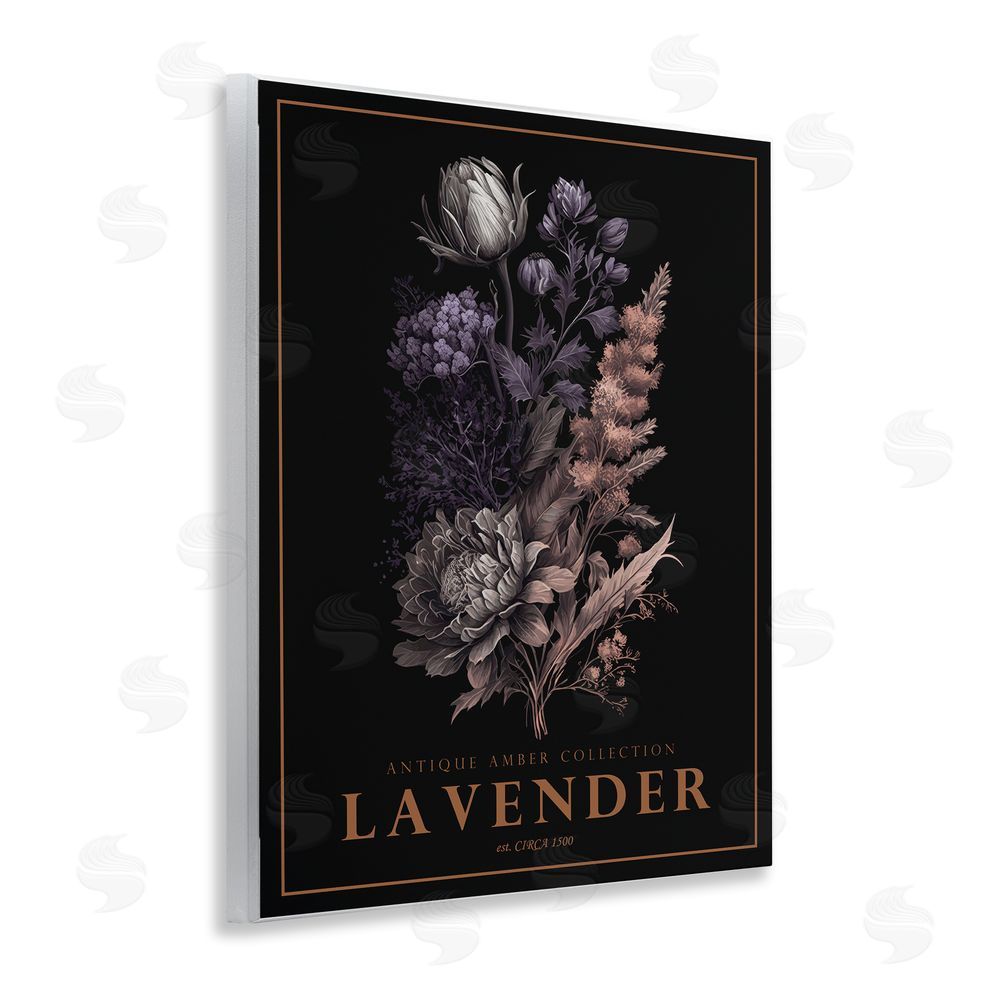 Christopher Giampietro Antique Lavender Bushel Wall Plaque Art Print