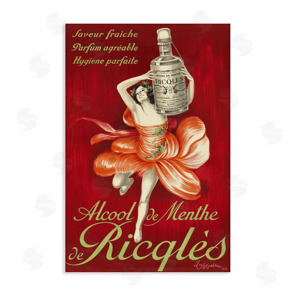 Leonetto Cappiello Vintage Herbal Remedy Advertisement Stretched Canvas Wall Art Print