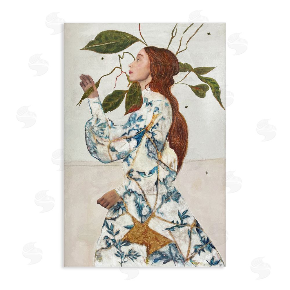 Karenina Fabrizzi Le Voyage Fantastique Portrait Stretched Canvas Wall Art