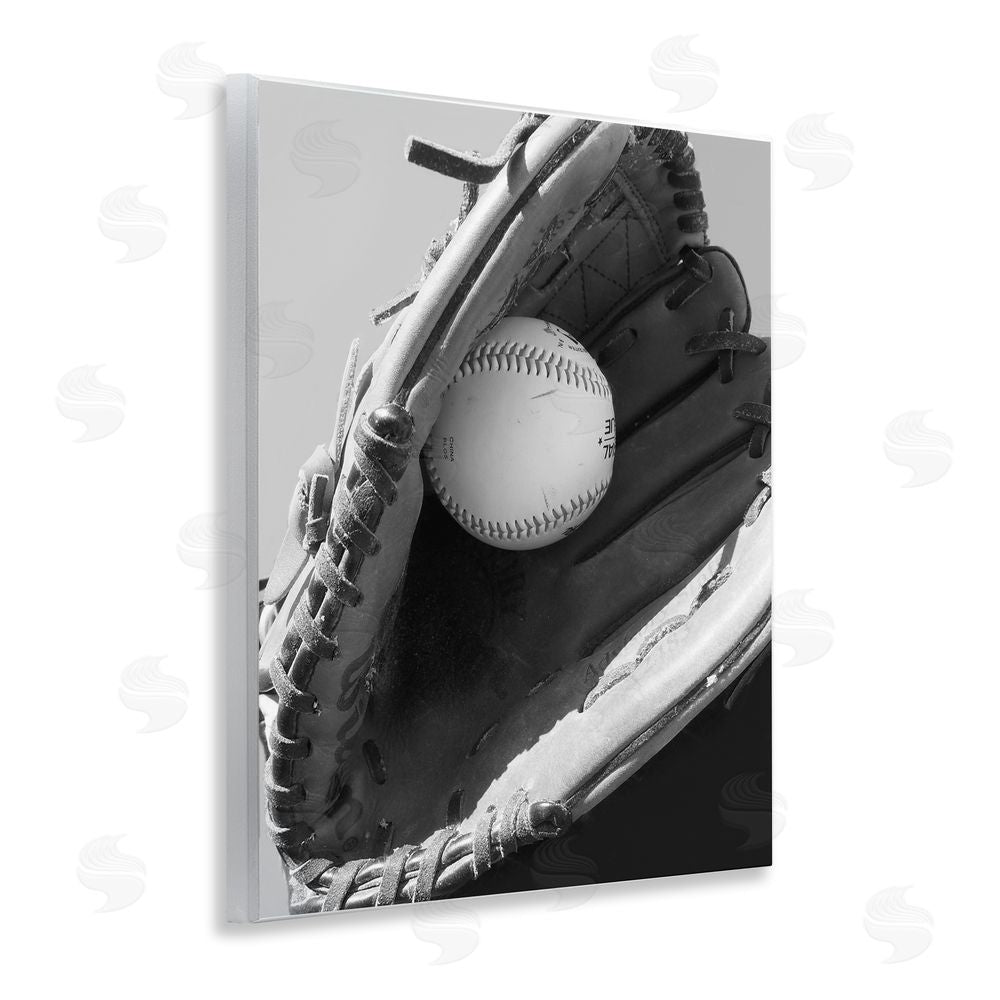 Marcus Prime Nice Catch Baseball Wooden Wall Plaque Art Print