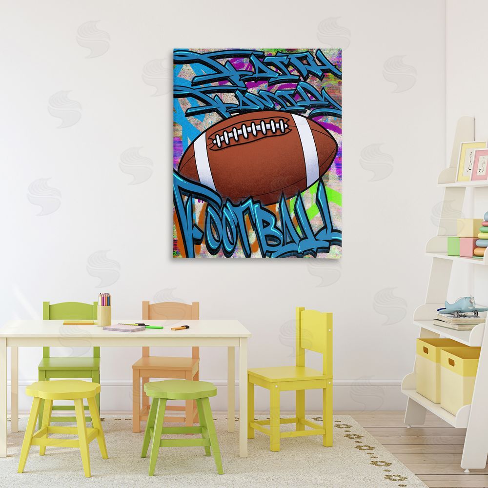 Marcus Prime Faith Family Football Graffiti