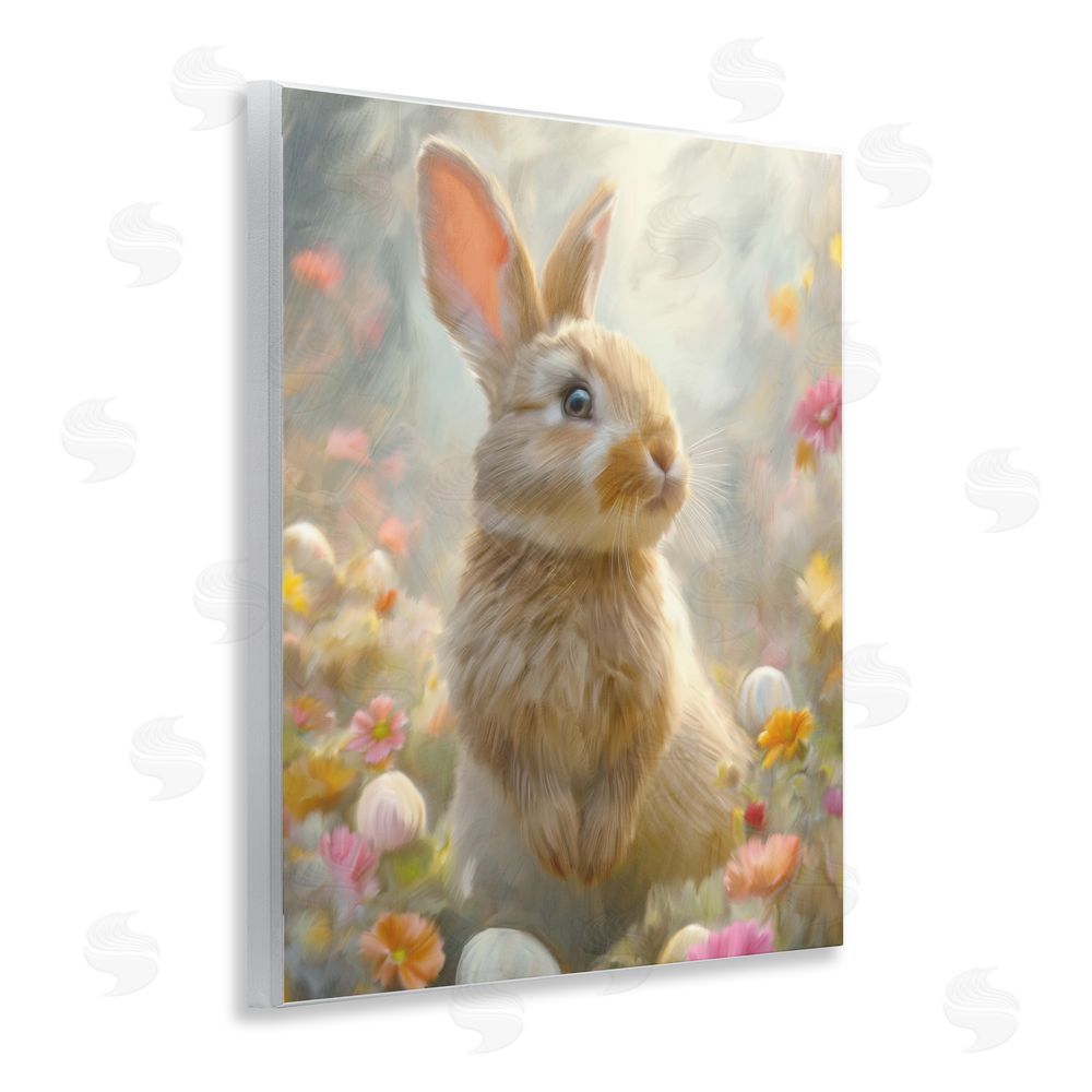 Kim Allen Bunny Dreams Meadow Wall Plaque Art Print