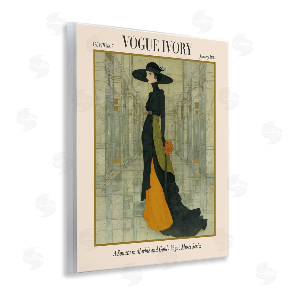 A Barefoot Stylist Ivory Hall Magazine Wall Plaque Art Print