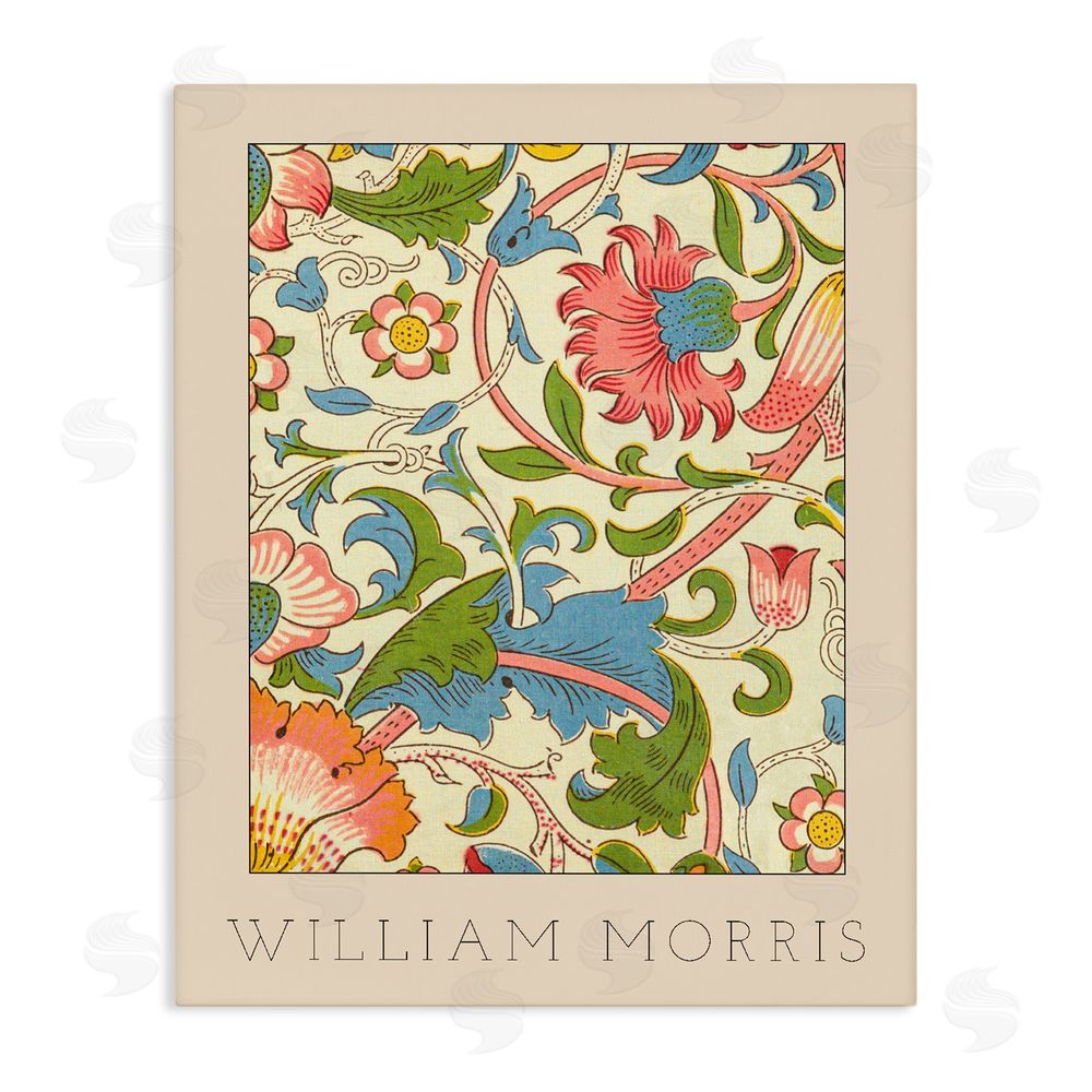 Stupell Studio Stylish Boho Classic Flowers Stretched Canvas Wall Art Print