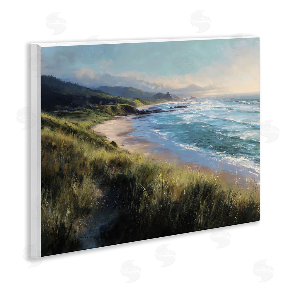Franklyn Gregory Nature's Coast in Morning Light Wall Plaque Home Decor Art Print