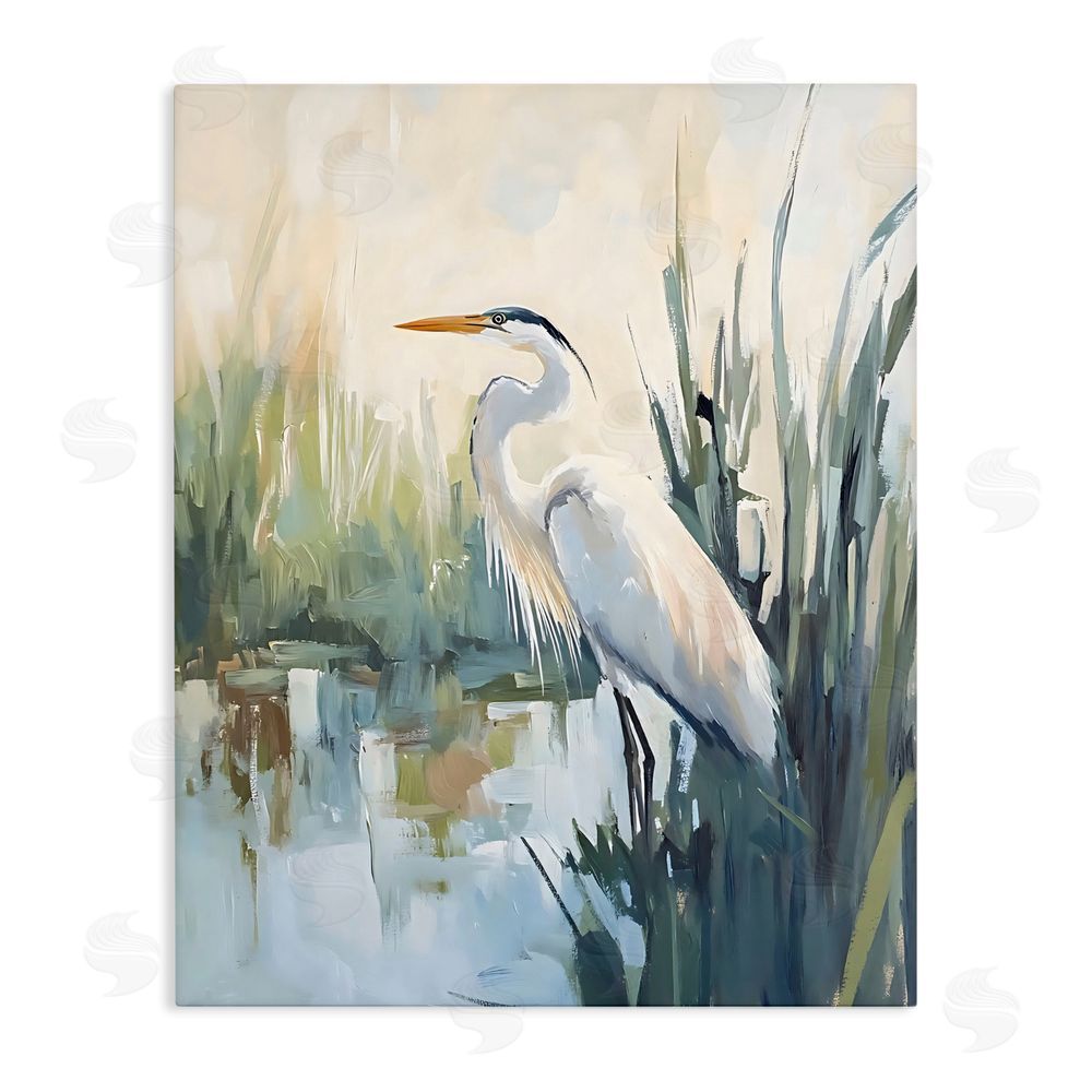 Creative Studio King Of The Marsh Stretched Canvas Wall Art